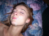 Facial and cream pie teen whore