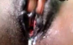 Soaking Wet Black Pussy