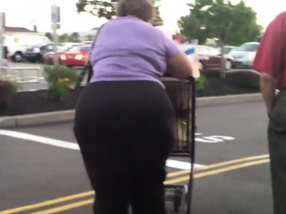 Grandma With A Big Butt At The Store