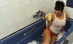 Hot Maria Belucci's clit is already dripping wet