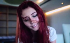 Perfect Redhead Camgirl Live Sex Show
