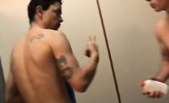 Gilson Goes Barebacked Sex with Rafael at the Gym