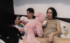Fetish couple playing on webcam