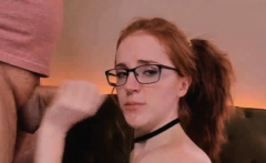 Nerdy Chick Gets a Wild Banging From BF