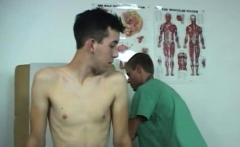 Doctor examining boys penis video gay When I heard the docto