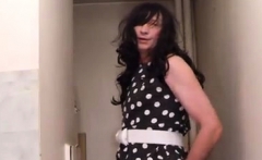 Amateur crossdressers have a fun at home