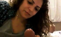 Turkish girl sucking dick