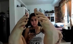 Anal Teen Masha has a nice foot fetish come to life