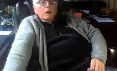 grandpa jerking off