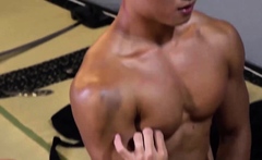 PETERFEVER Young Gaysian Fu Hammered by Muscular Teacher