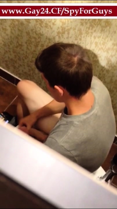 Spy For 7 Str8 Guys Jerking In Public Toilet at Nuvid