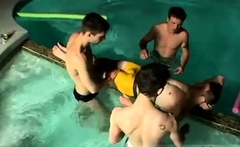 Venezuela dicks gay porn xxx Undie 4-Way - Hot Tub Action