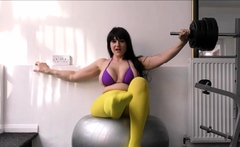 SuperiorWoman Gym Wanker xxx video