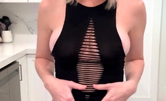 Vicky Stark Nude Mesh Outfits Try On Onlyfans Video Leaked