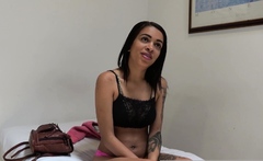 Obedient Latina Satisfying A Fake Agent