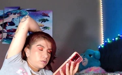 Amateur Webcam Teen Masturbates And Teases